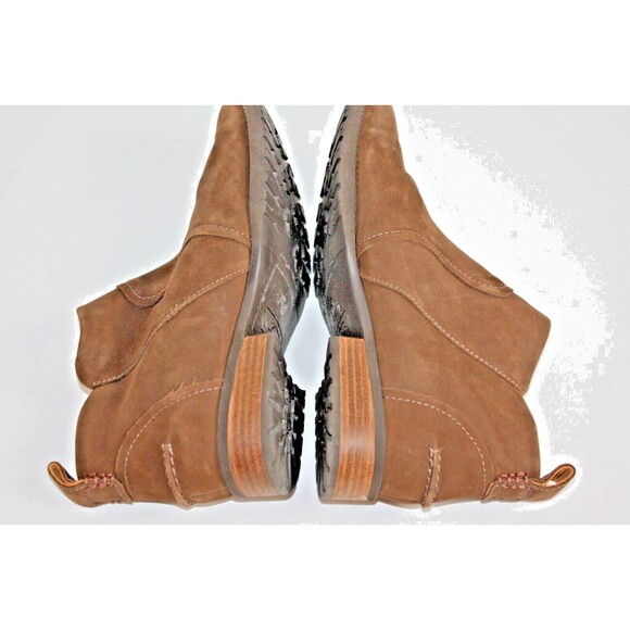 UGG Aureo II Ankle Boots Women's sz 8 Camel Brown Suede Waterproof Ankle Bootie - Picture 5 of 8